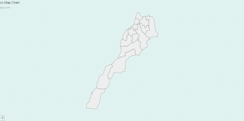 Maroko mapa kraju