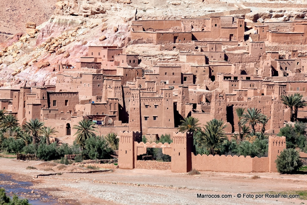 UNESCO Ksar Ait Ben Haddou niedaleko Ouarzazate