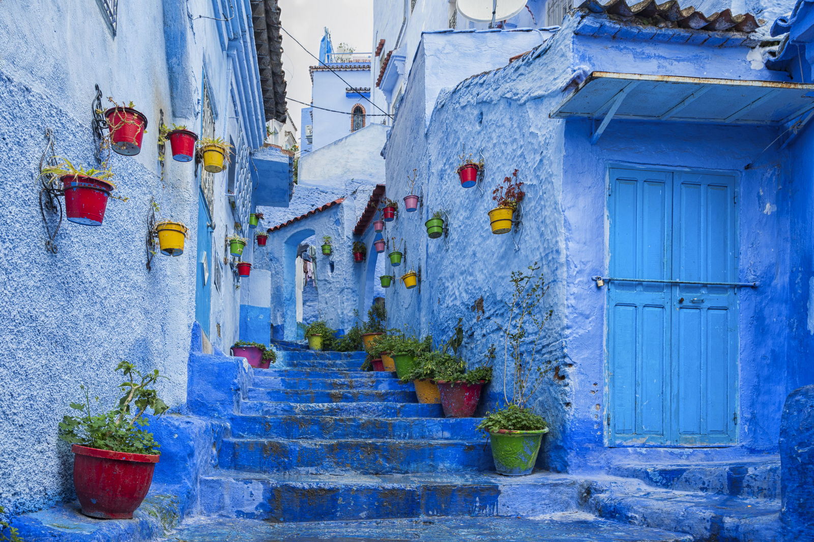 Chefchaouen medina Maroko