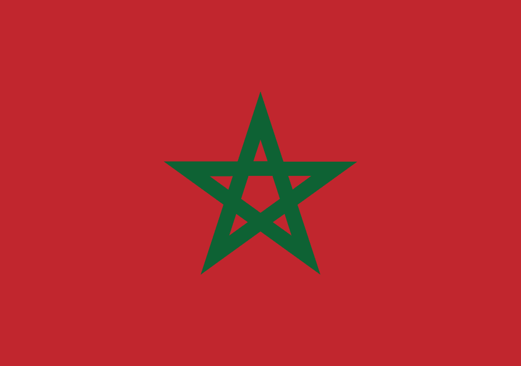 Flaga Maroko