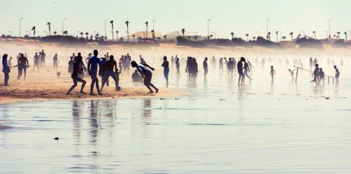 plaża w Casablance